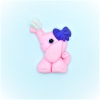 Baby Elephant - Ellie - Pink